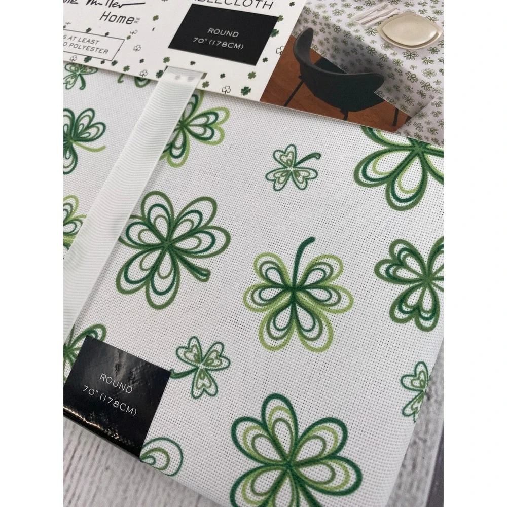 Nicole Miller Home Tablecloth Round 70